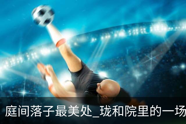 庭间落子最美处 珑和院里的一场围棋雅集